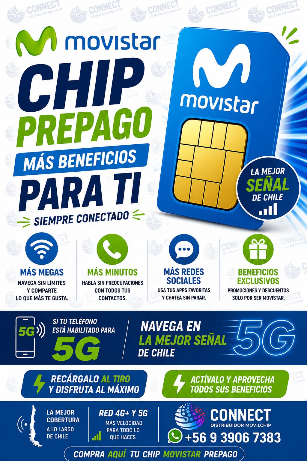 Chip Movistar prepago