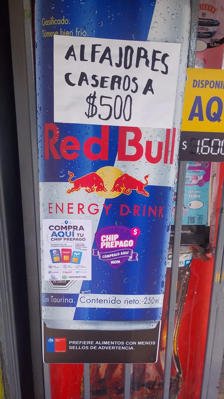 Punto de venta con publicidad instalada