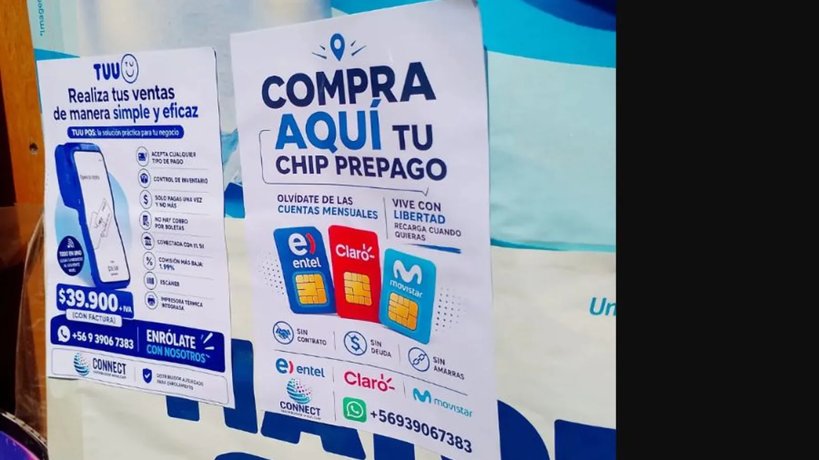 Chips prepago multioperador CONNECT